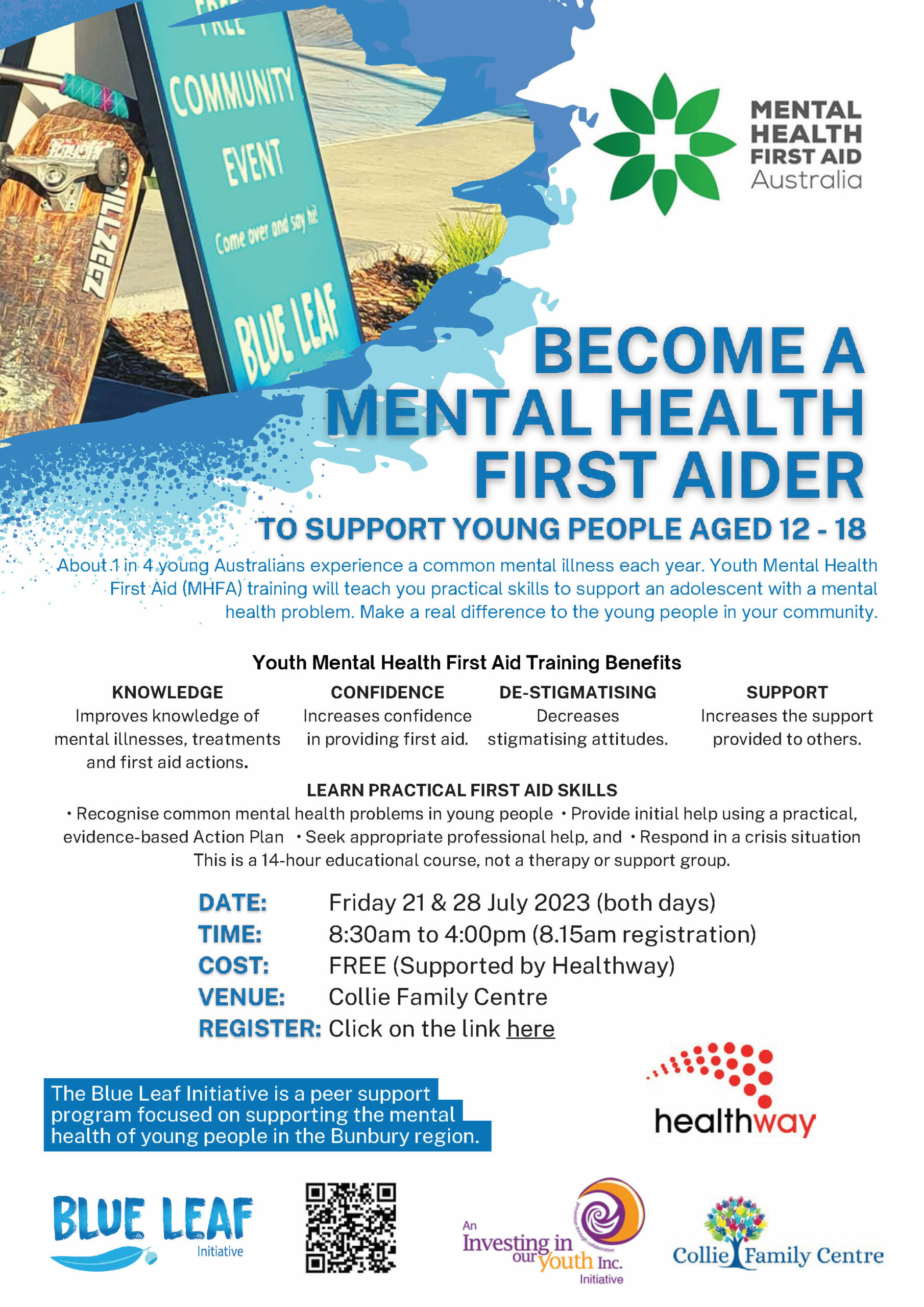 Collie Youth Mental Health First Aid July 2023 V3